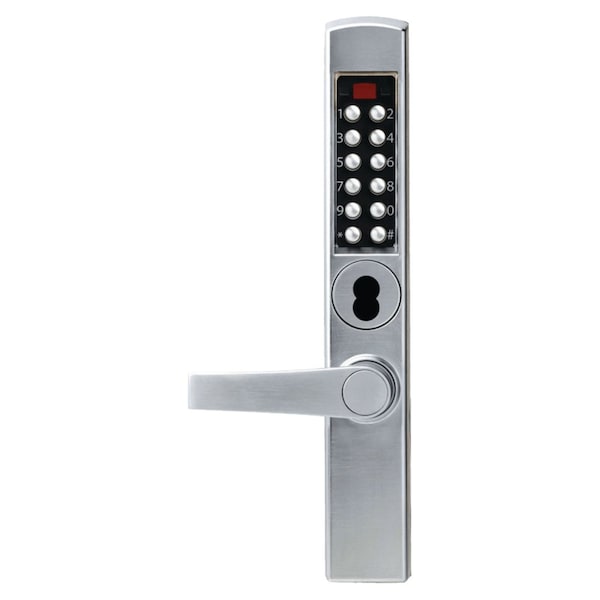 Narrow Stile Mortise Keypad Trim
